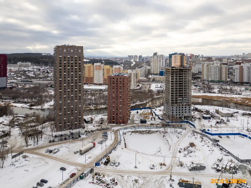 ЖК Утёс ход строительства