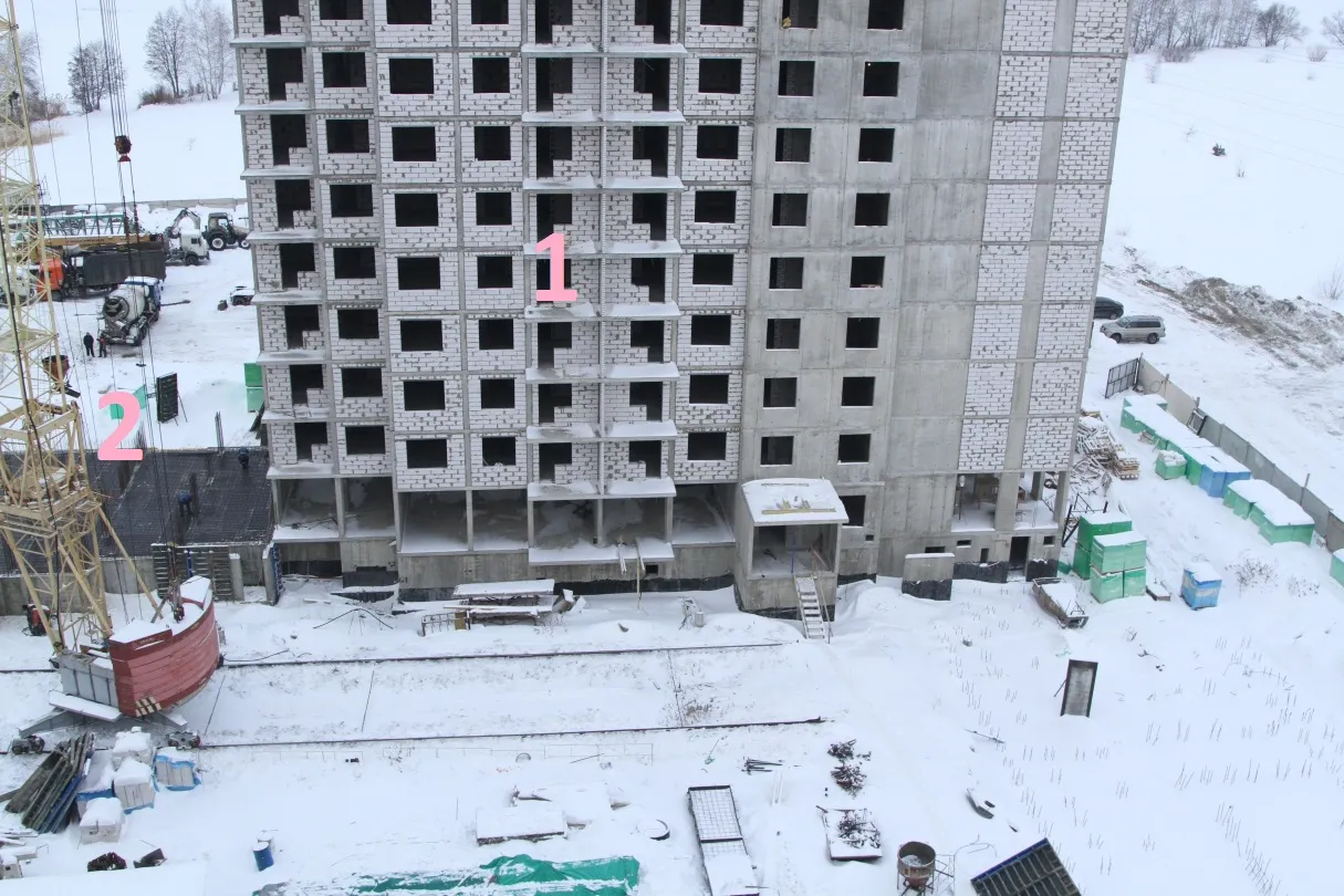 ЖК "ВОЛНА 1" ход строительства