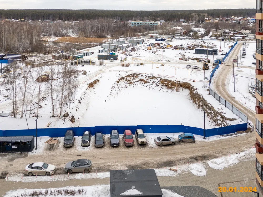 ЖК Утёс ход строительства