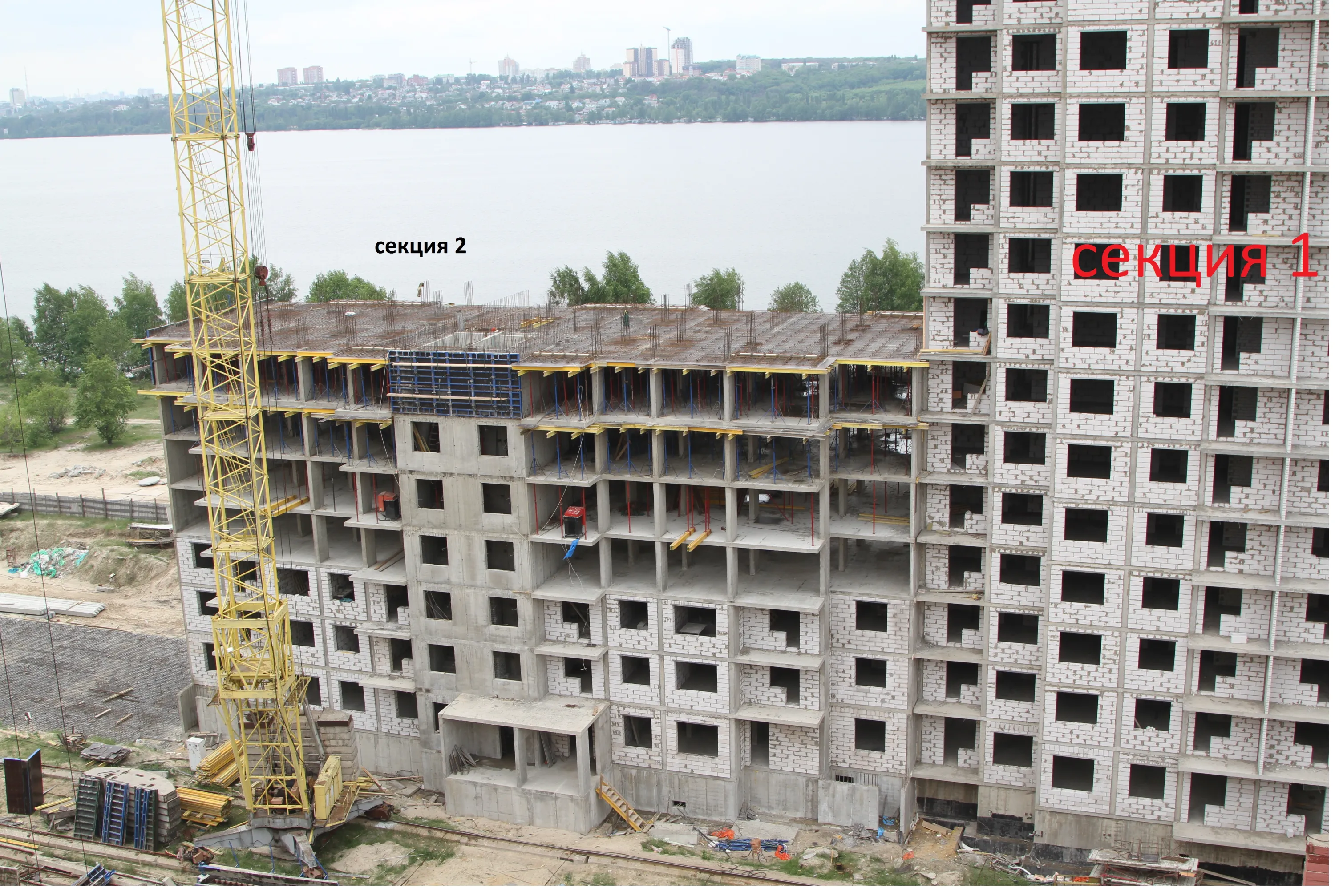 ЖК "ВОЛНА 1" ход строительства