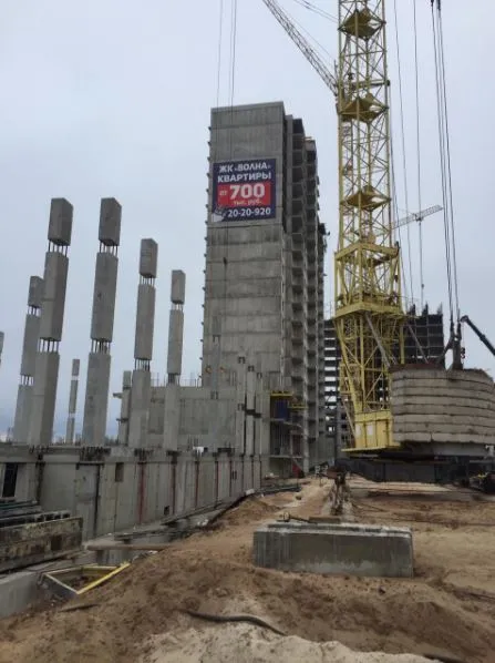ЖК "ВОЛНА 1" ход строительства