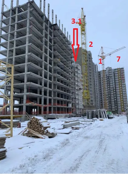 ЖК "ВОЛНА 1" ход строительства