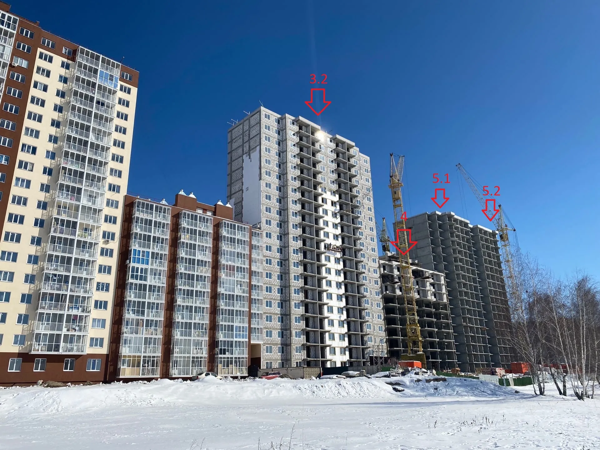 ЖК "ВОЛНА 1" ход строительства