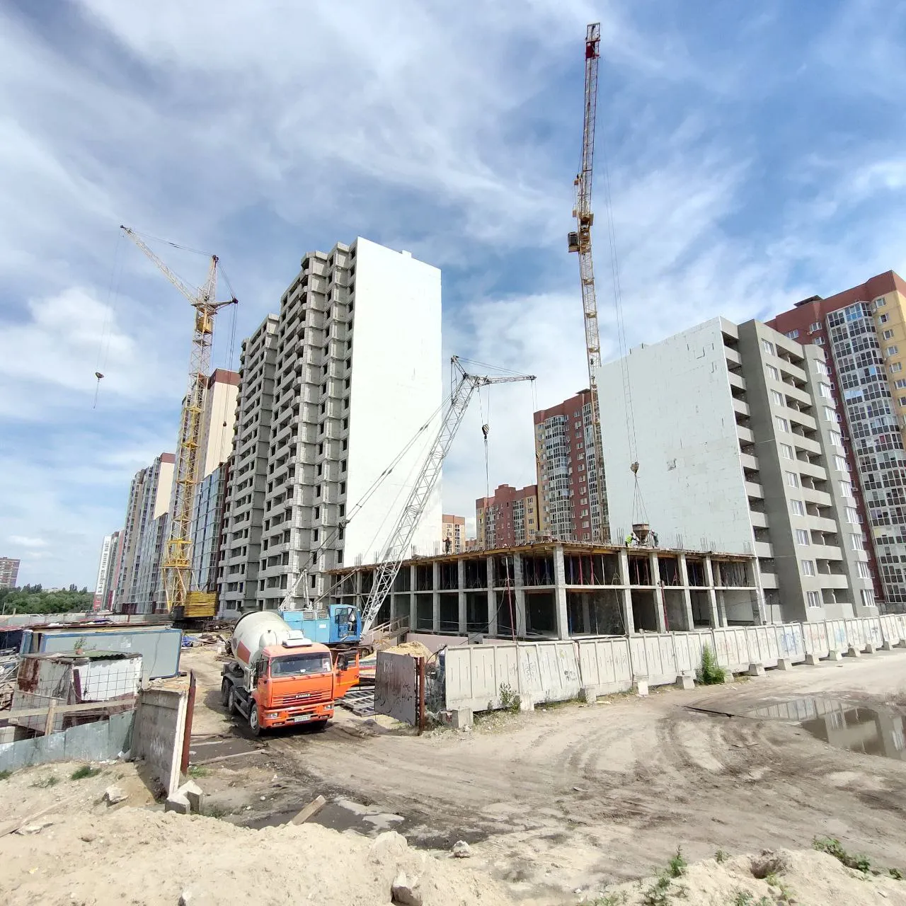 ЖК "ВОЛНА 1" ход строительства