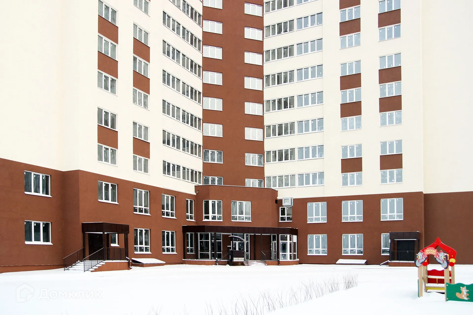 Планировка 1-комнатной квартиры 55.5 м² в ЖК "Донские просторы", г. Воронеж — фото 4