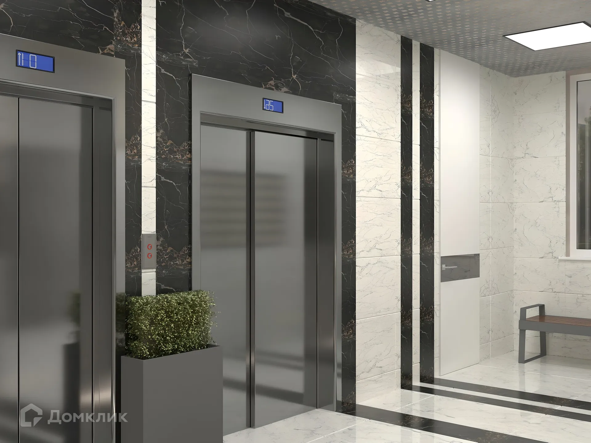 Планировка 3-комнатной квартиры 95.7 м² в ЖК ГАЛАКТИКА, г. Волгоград — фото 13