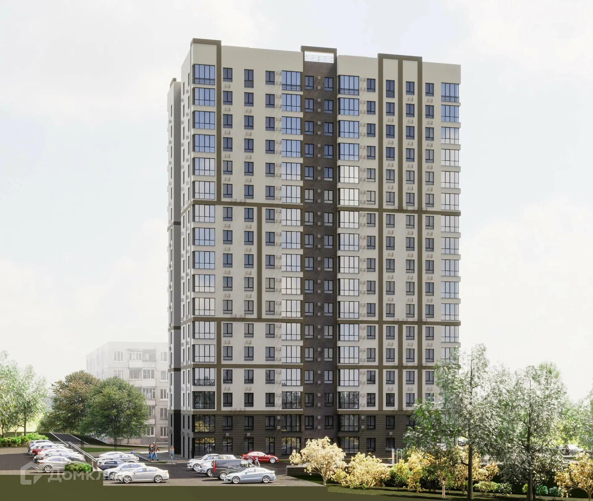 Планировка 3-комнатной квартиры 79.53 м² в ЖК на 35 Гвардейской, г. Волгоград — фото 4