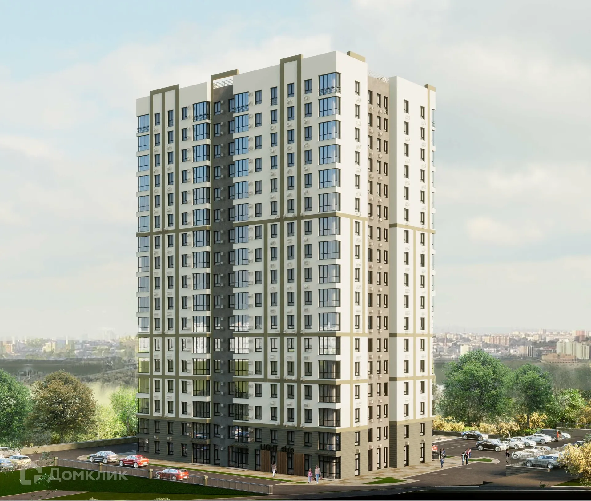Планировка 3-комнатной квартиры 79.53 м² в ЖК на 35 Гвардейской, г. Волгоград — фото 5