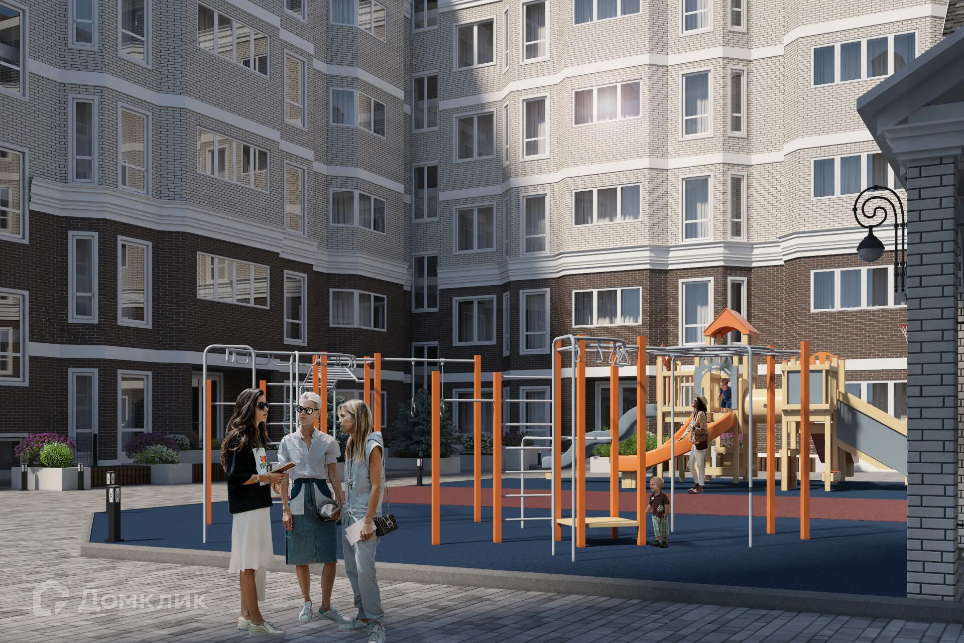 Планировка 3-комнатной квартиры 100.42 м² в ЖК "Резиденция", г. Волгоград — фото 11