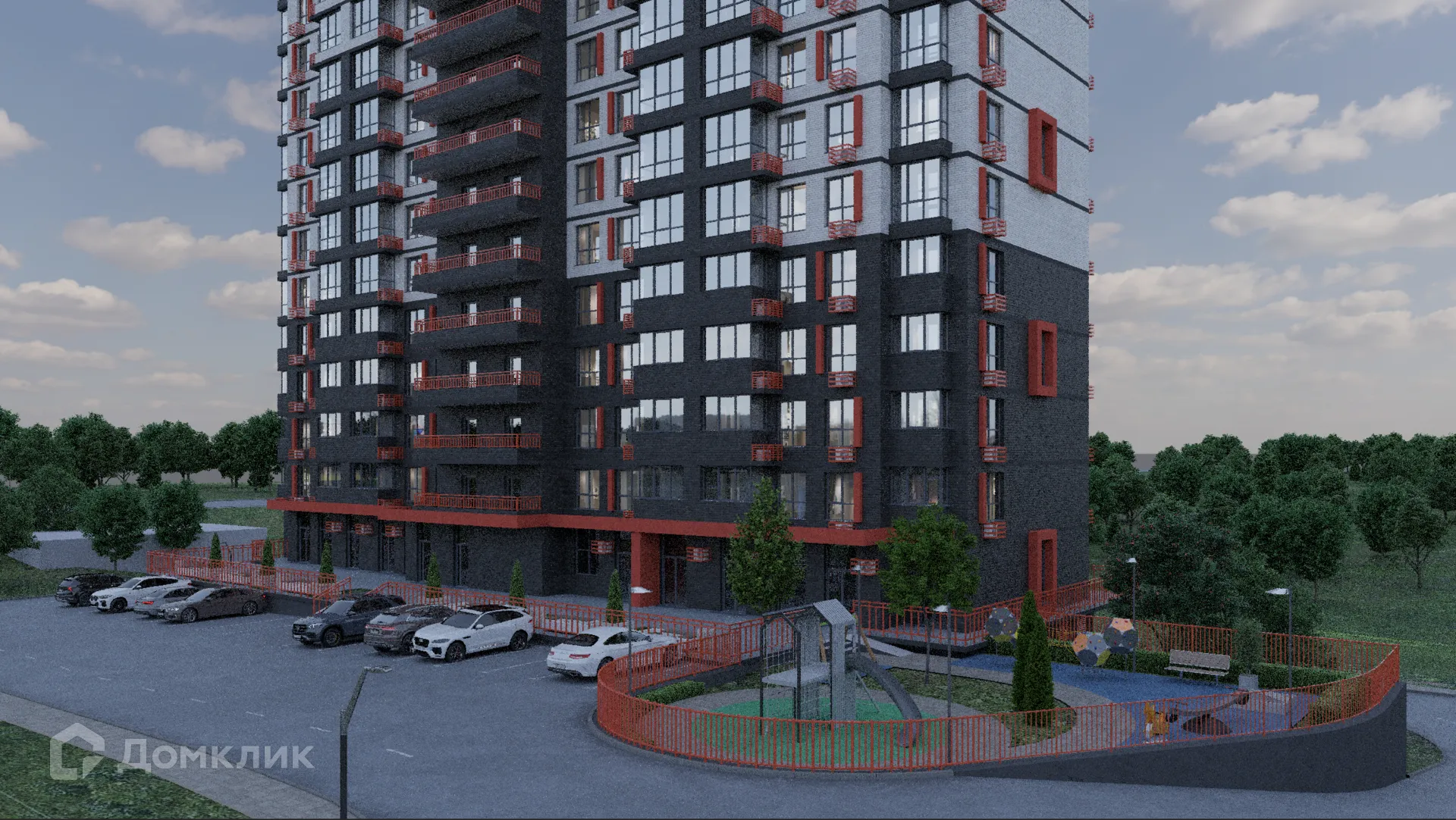 Планировка 2-комнатной квартиры 61.09 м² в ЖК Фаренгейт, г. Волгоград — фото 10