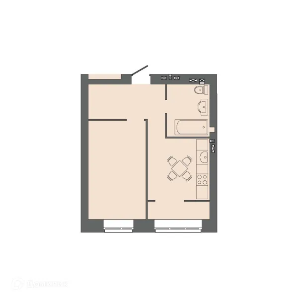 Квартира в ЖК КАРАМЕЛЬ