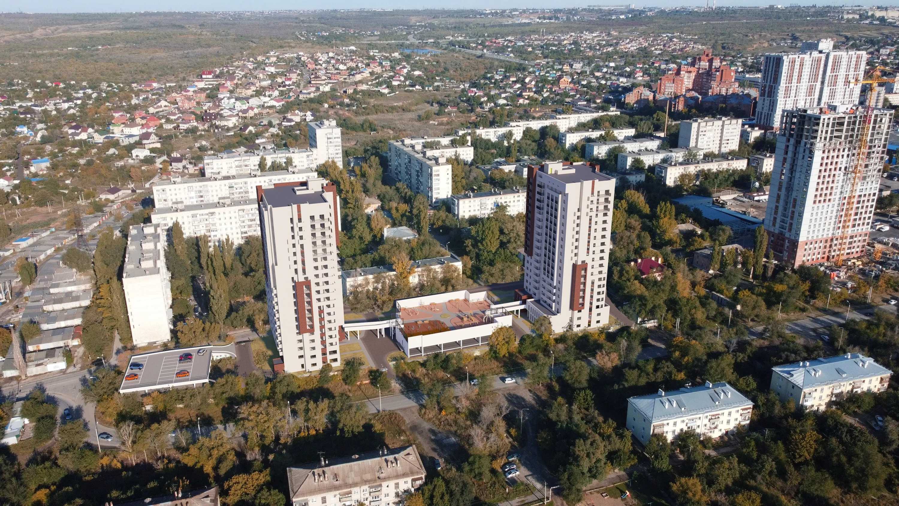 Планировка 2-комнатной квартиры 66.03 м² в ЖК ЖК Художники, г. Волгоград — фото 3