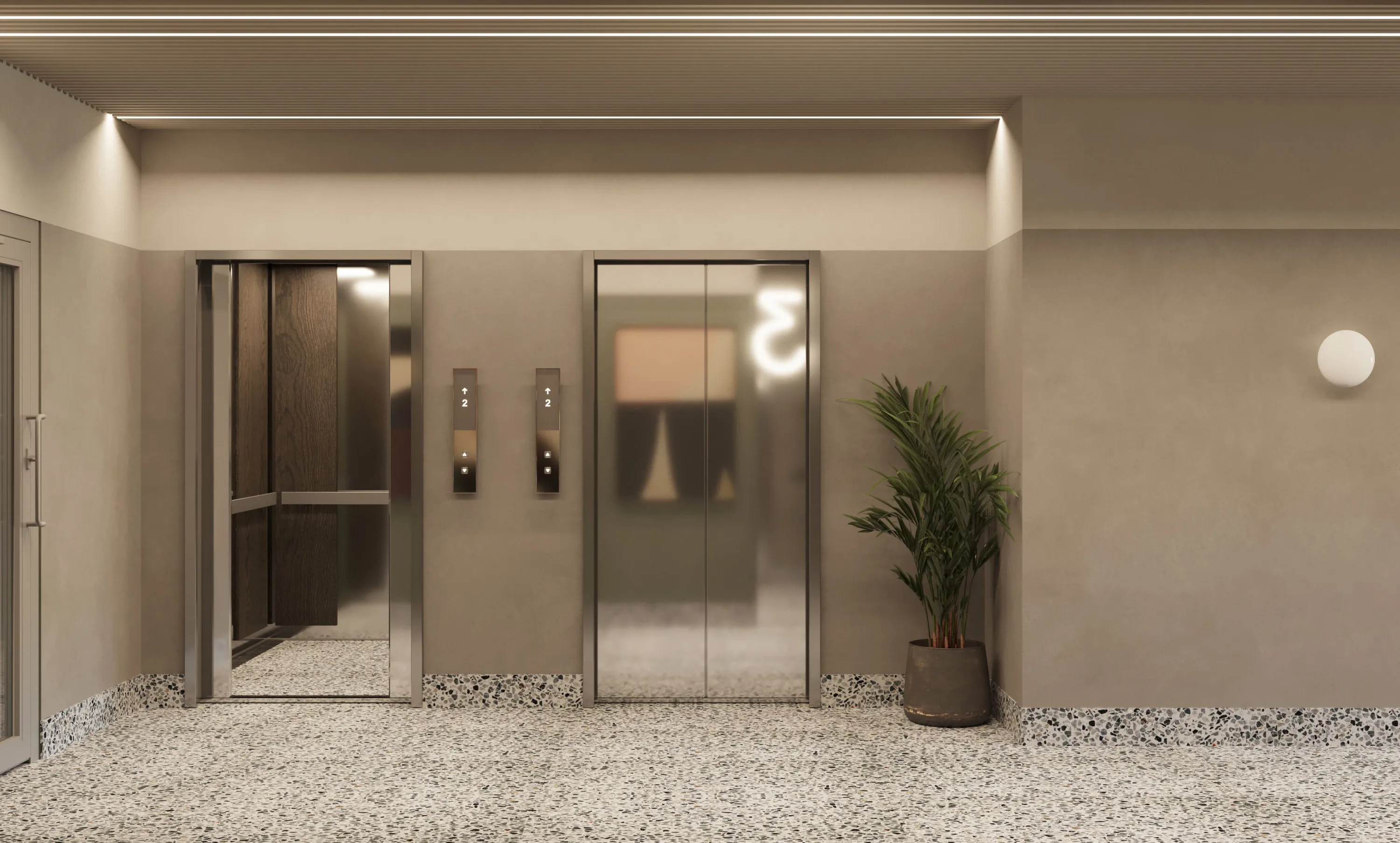 Планировка 2-комнатной квартиры 66.03 м² в ЖК ЖК Художники, г. Волгоград — фото 15