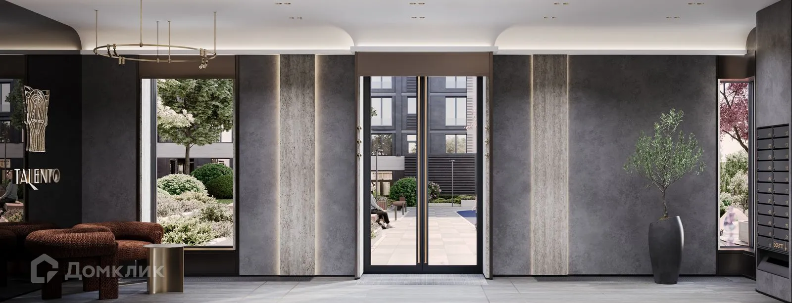 Планировка 2-комнатной квартиры 72.3 м² в ЖК Talento (Таленто), г. Санкт-Петербург — фото 3