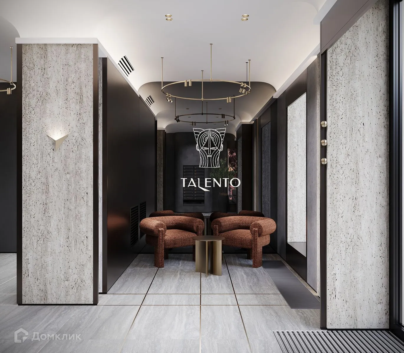 Планировка 2-комнатной квартиры 72.3 м² в ЖК Talento (Таленто), г. Санкт-Петербург — фото 12