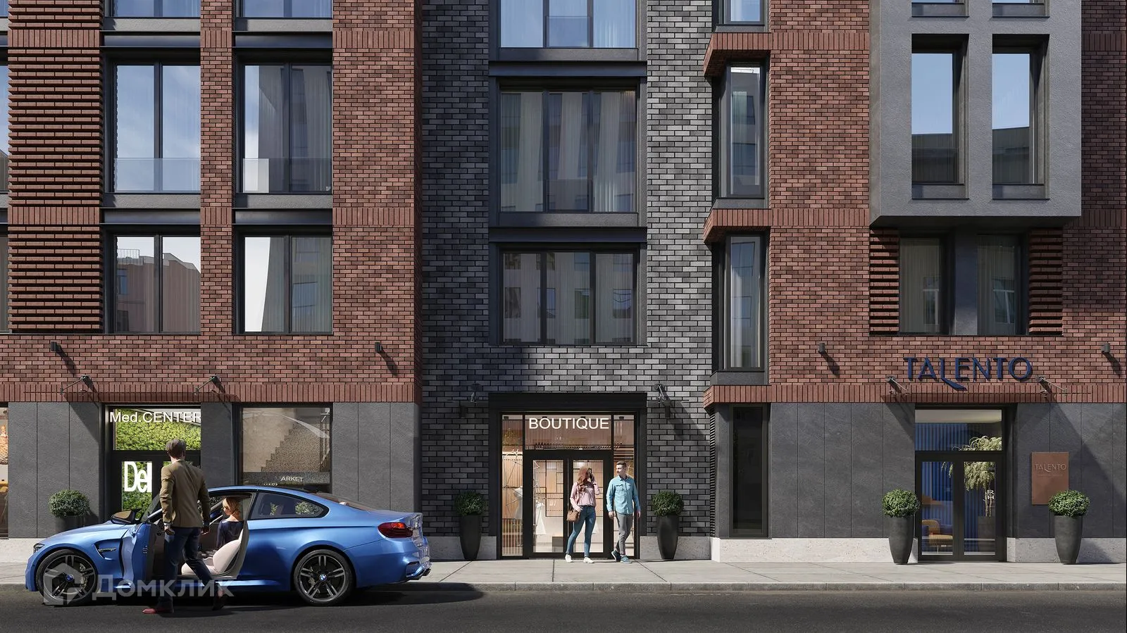 Планировка 2-комнатной квартиры 72.3 м² в ЖК Talento (Таленто), г. Санкт-Петербург — фото 21