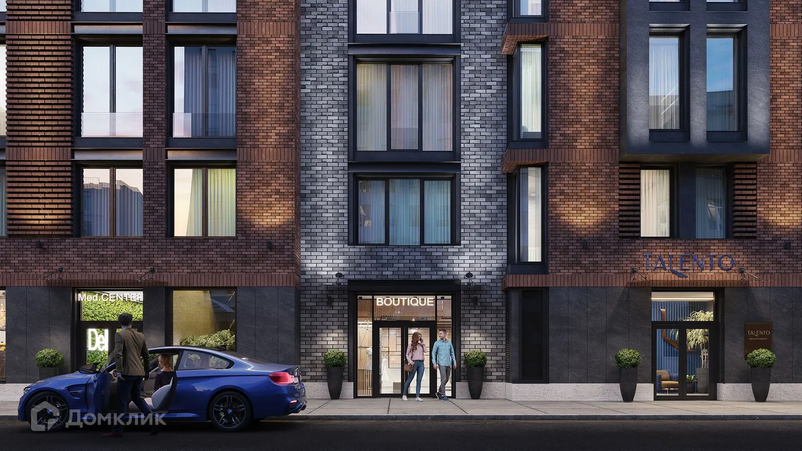 Планировка 2-комнатной квартиры 72.3 м² в ЖК Talento (Таленто), г. Санкт-Петербург — фото 28