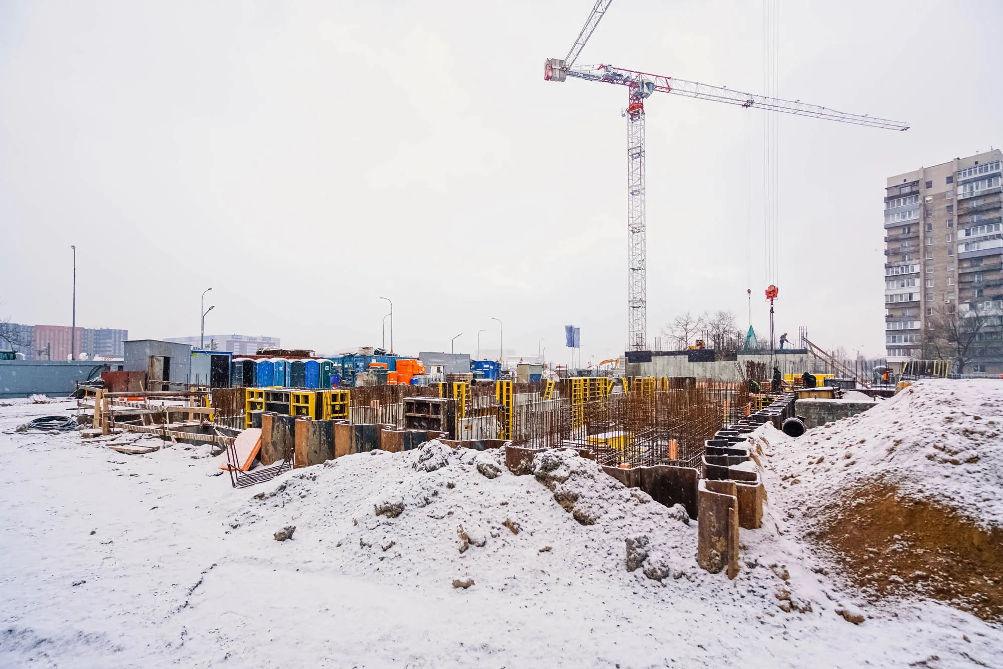 ЖК Лайнеръ ход строительства