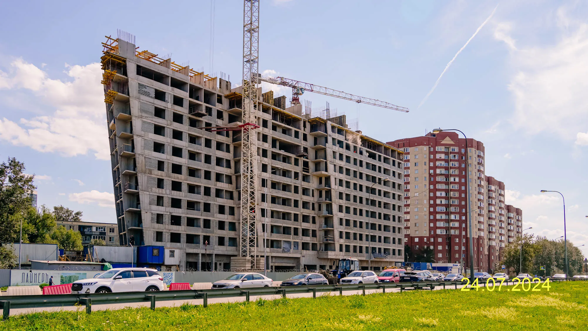 ЖК Лайнеръ ход строительства