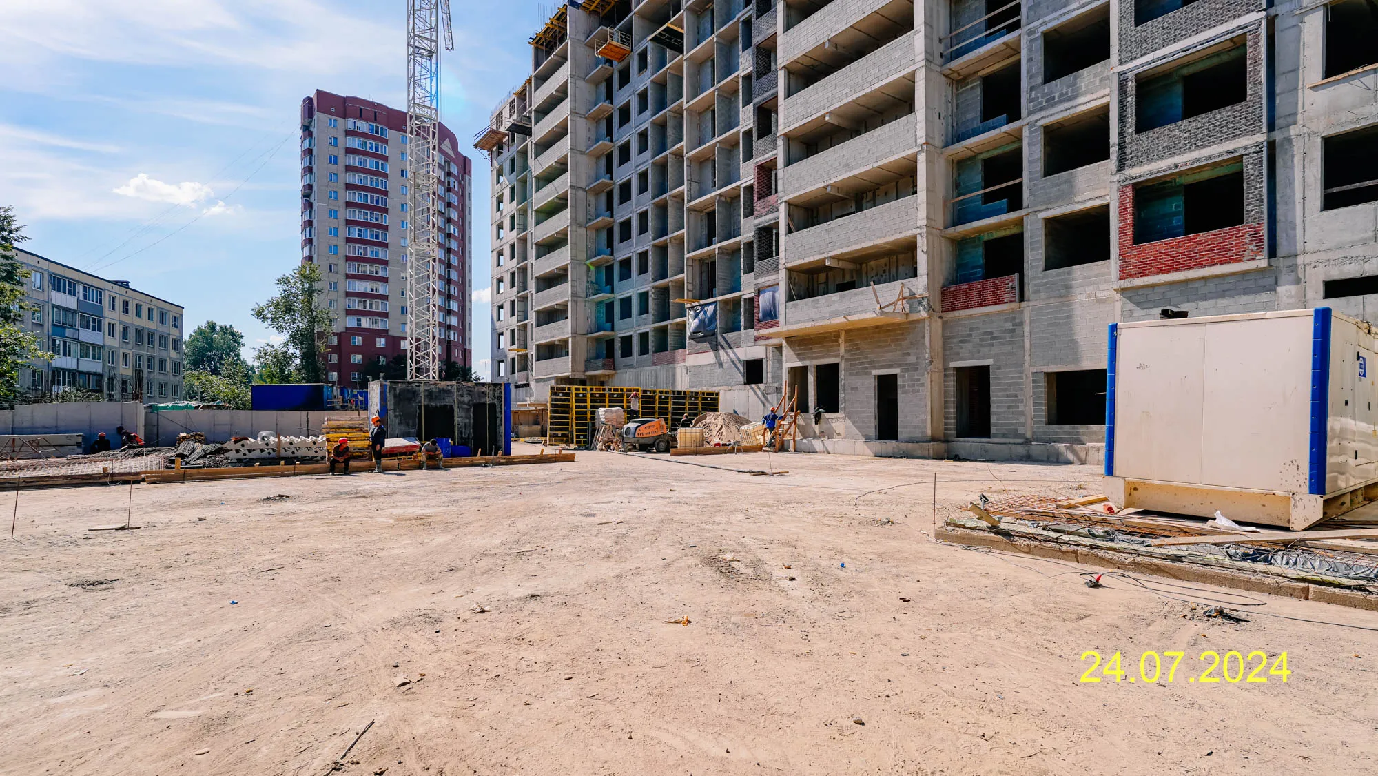 ЖК Лайнеръ ход строительства