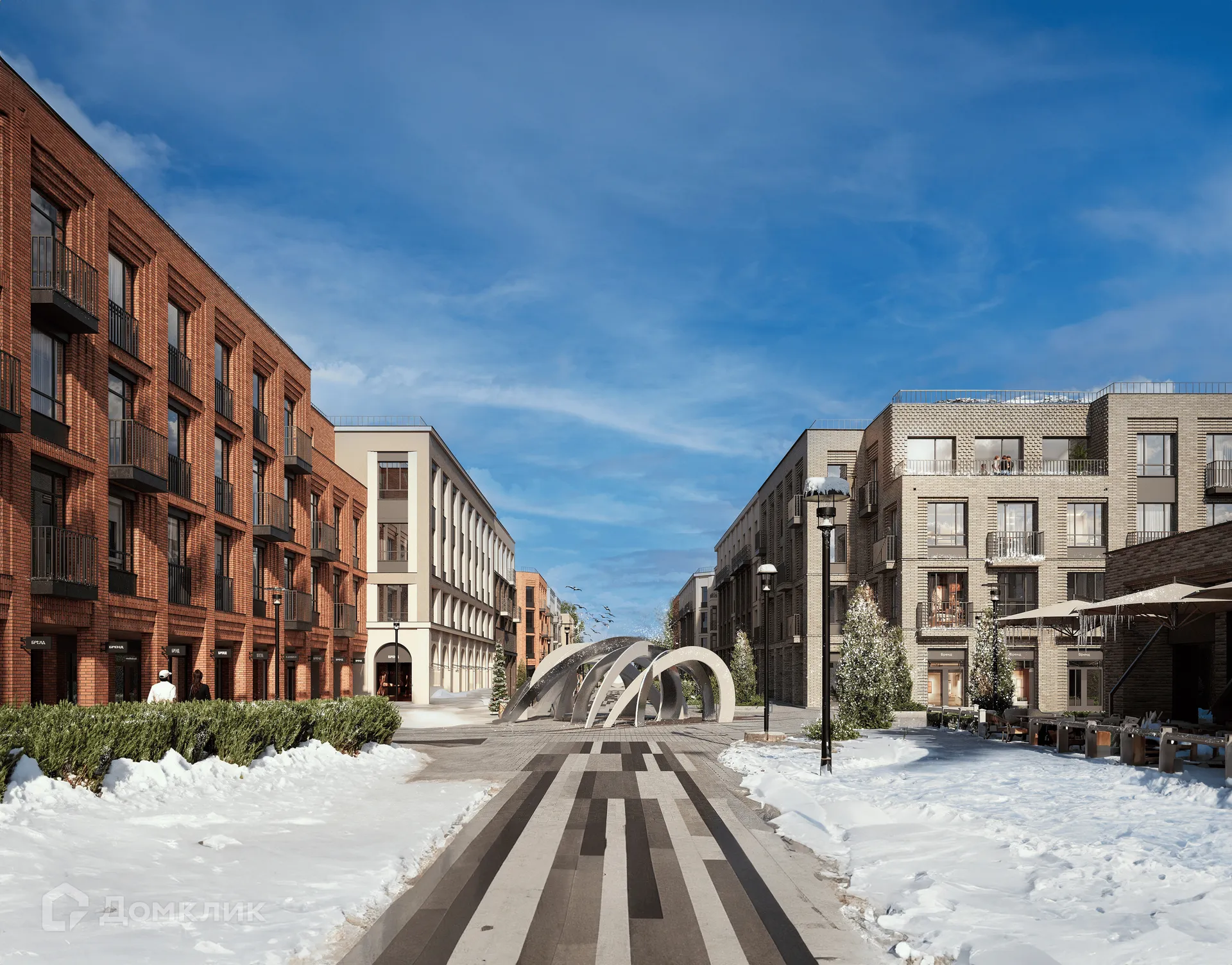 Планировка 2-комнатной квартиры 65.57 м² в ЖК Кронфорт. Центральный, г. Санкт-Петербург — фото 4