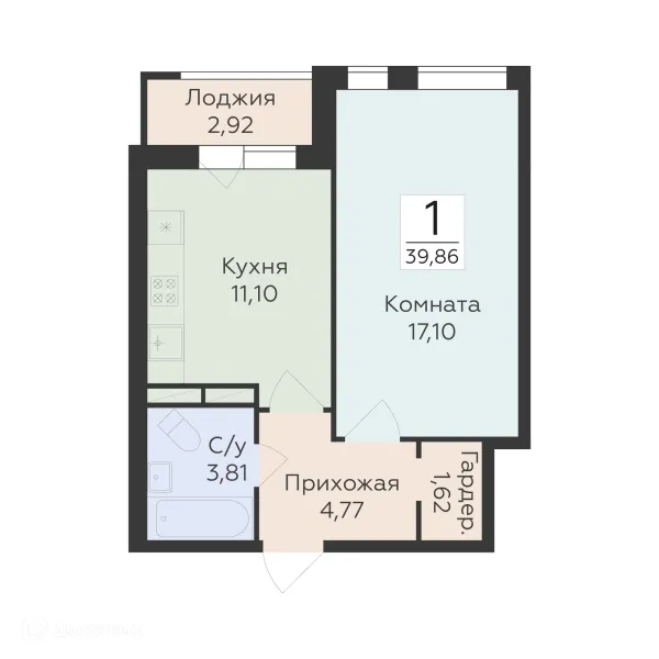 Квартира в ЖК "Квартал-45"