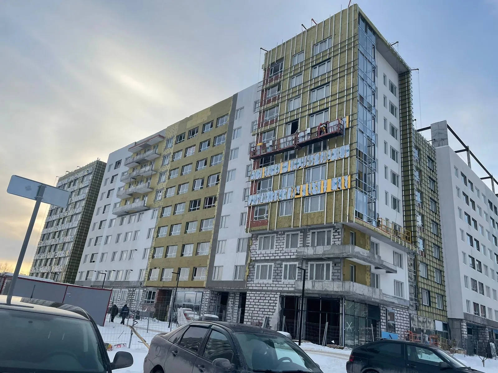 ЖК Кварталы Конструктивизма ход строительства