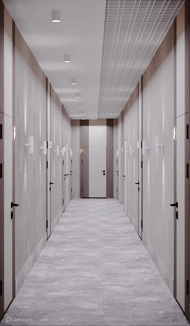 Планировка 1-комнатной квартиры 45.4 м² в ЖК Маяк на Двинской, г. Волгоград — фото 3