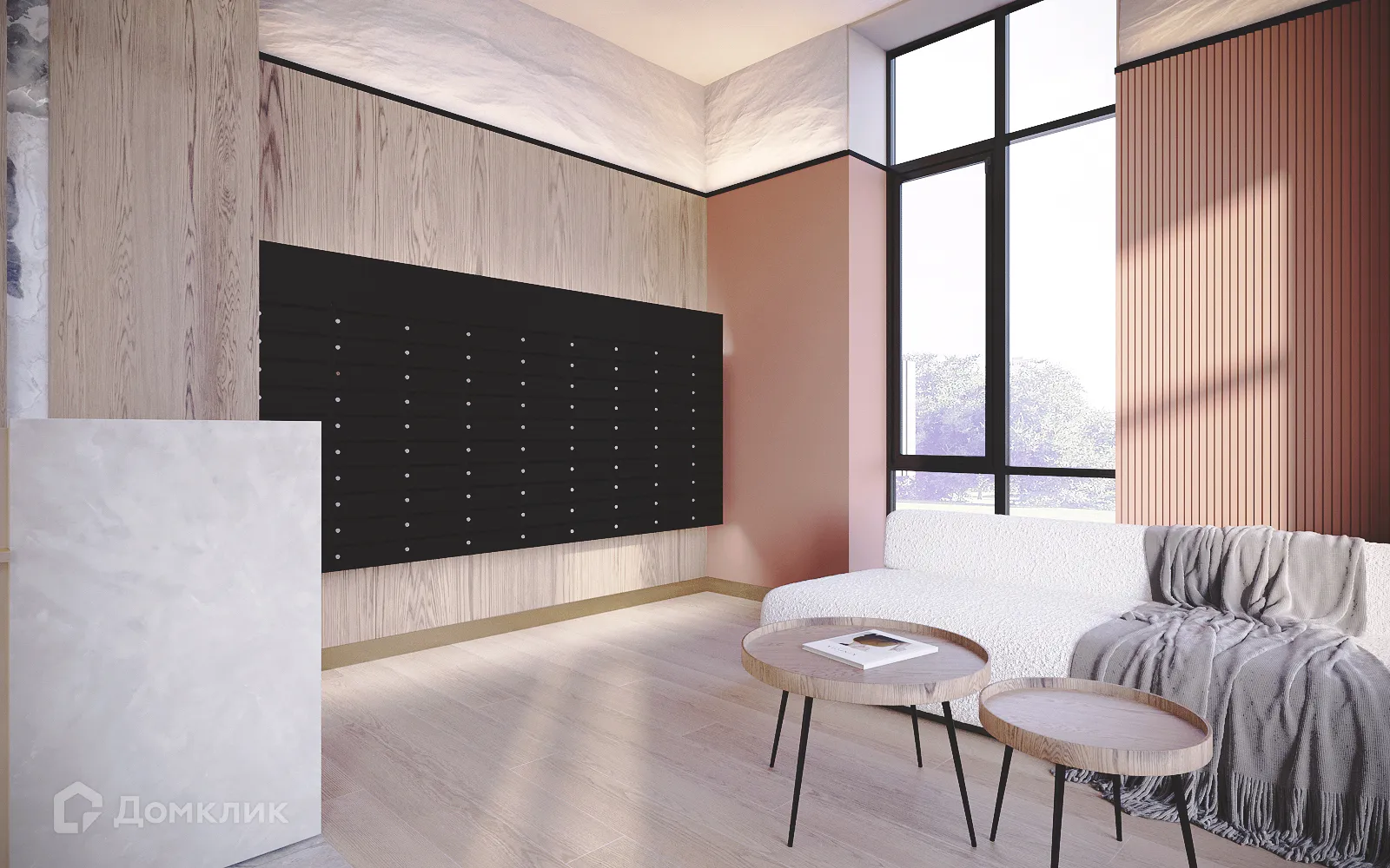 Планировка 1-комнатной квартиры 45.4 м² в ЖК Маяк на Двинской, г. Волгоград — фото 5