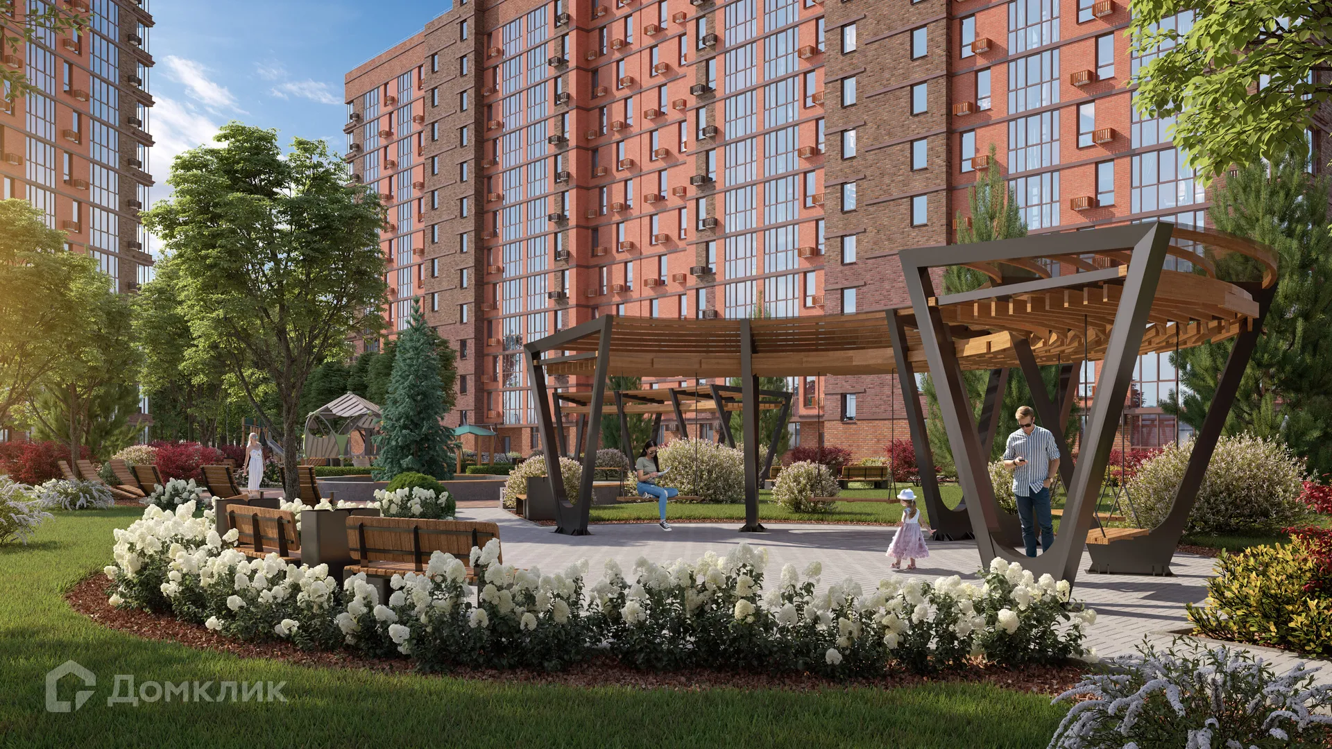 Планировка 1-комнатной квартиры 33.6 м² в ЖК Засекин, г. Волгоград — фото 4