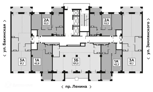 3 комн. в ЖК АРБАТ