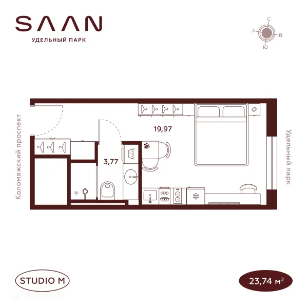 Квартира в ЖК SAAN (СААН)