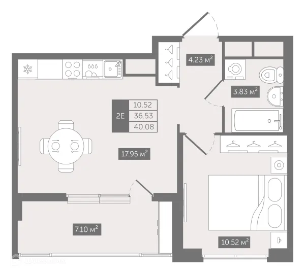 Квартира в ЖК N8