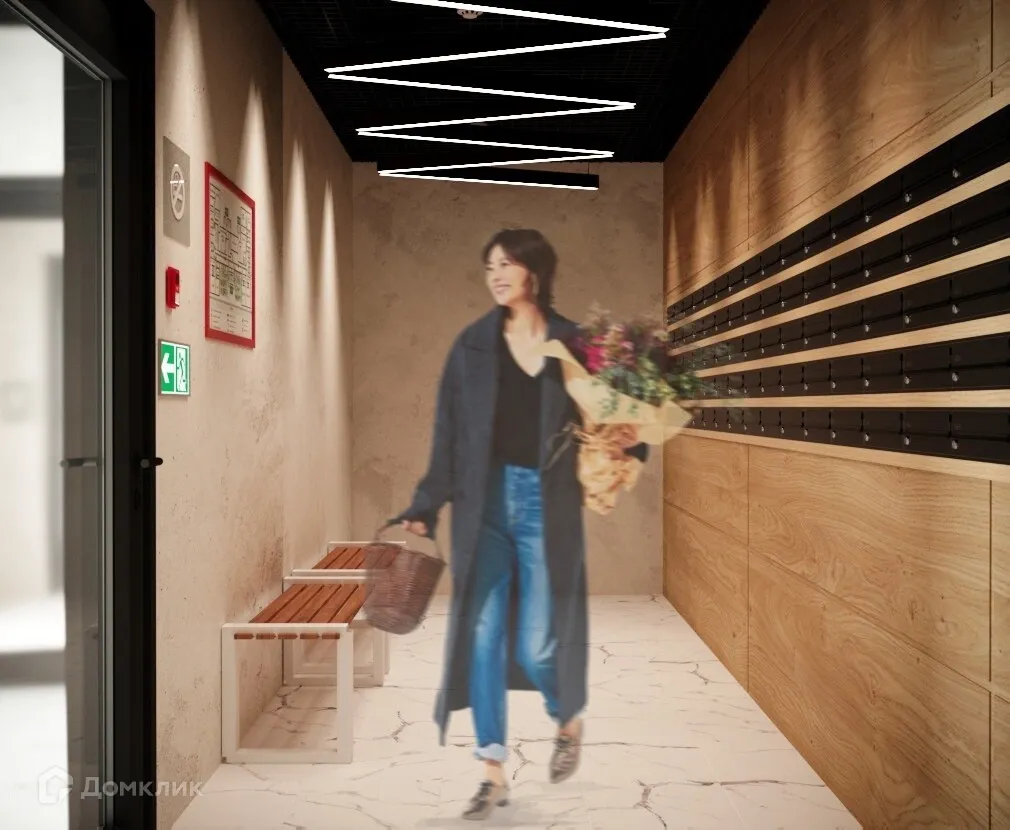 Планировка 1-комнатной квартиры 37.26 м² в ЖК Новикола, г. Санкт-Петербург — фото 15