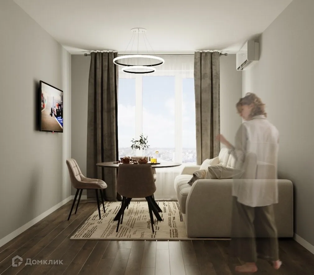 Планировка 1-комнатной квартиры 37.26 м² в ЖК Новикола, г. Санкт-Петербург — фото 19