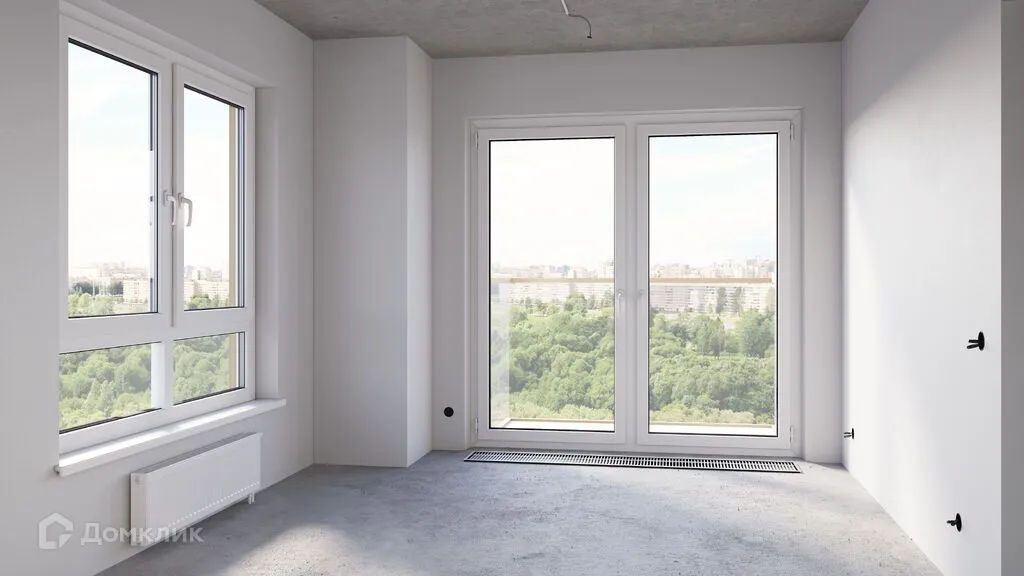 Планировка 2-комнатной квартиры 71.5 м² в ЖК Лермонтовский 54, г. Санкт-Петербург — фото 13