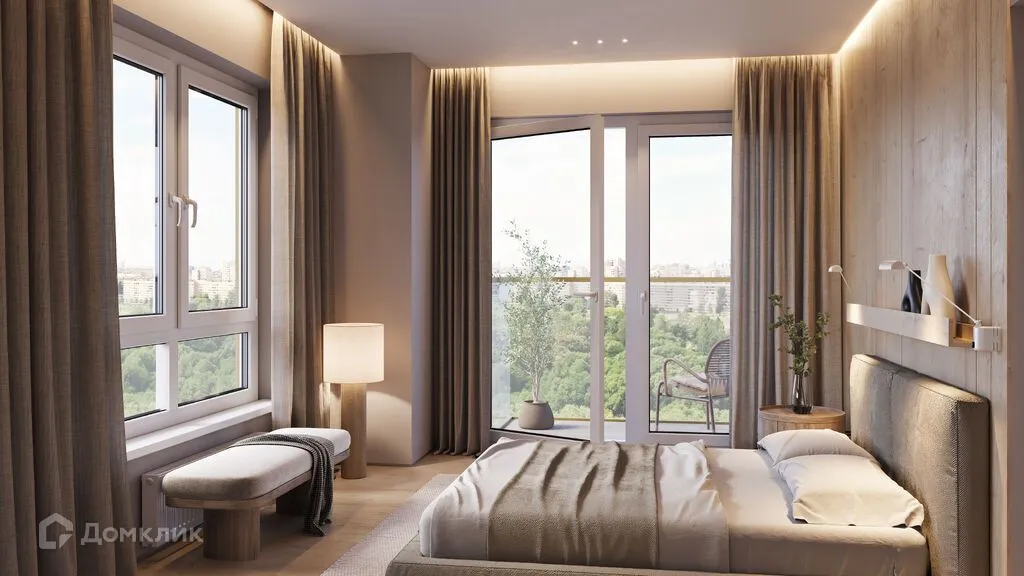 Планировка 2-комнатной квартиры 71.5 м² в ЖК Лермонтовский 54, г. Санкт-Петербург — фото 15