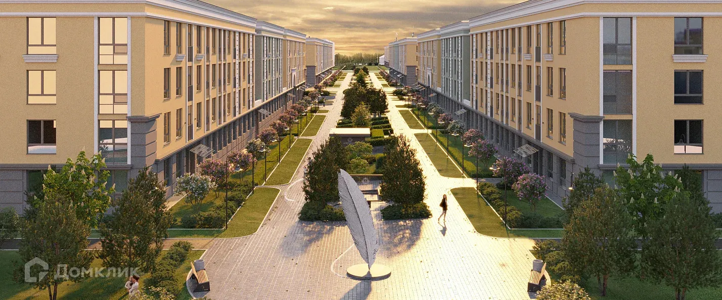 Планировка 1-комнатной квартиры 38.93 м² в ЖК Жилой квартал Дубровский, г. Санкт-Петербург — фото 1