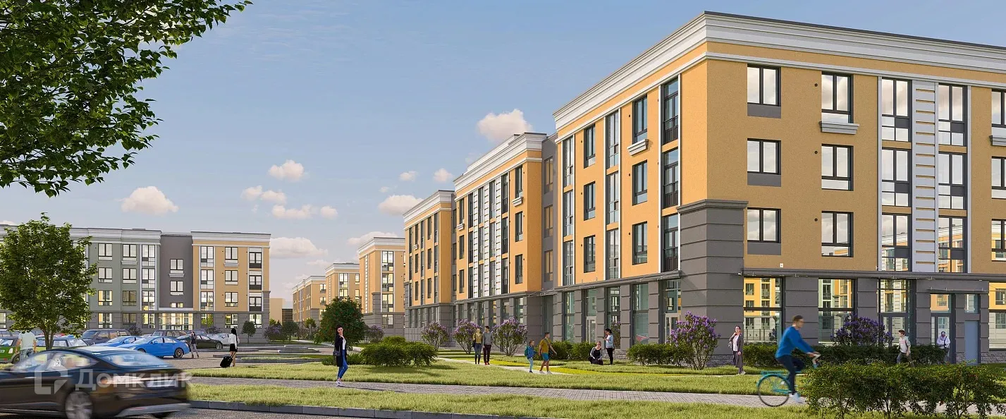 Планировка 1-комнатной квартиры 38.93 м² в ЖК Жилой квартал Дубровский, г. Санкт-Петербург — фото 5