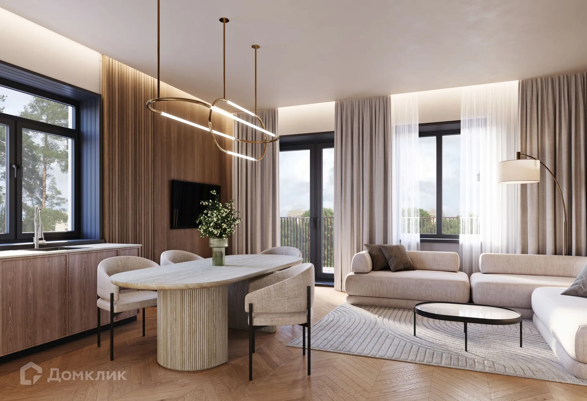 Планировка 2-комнатной квартиры 62.4 м² в ЖК РАНТА РЕЗИДЕНС, г. Санкт-Петербург — фото 32