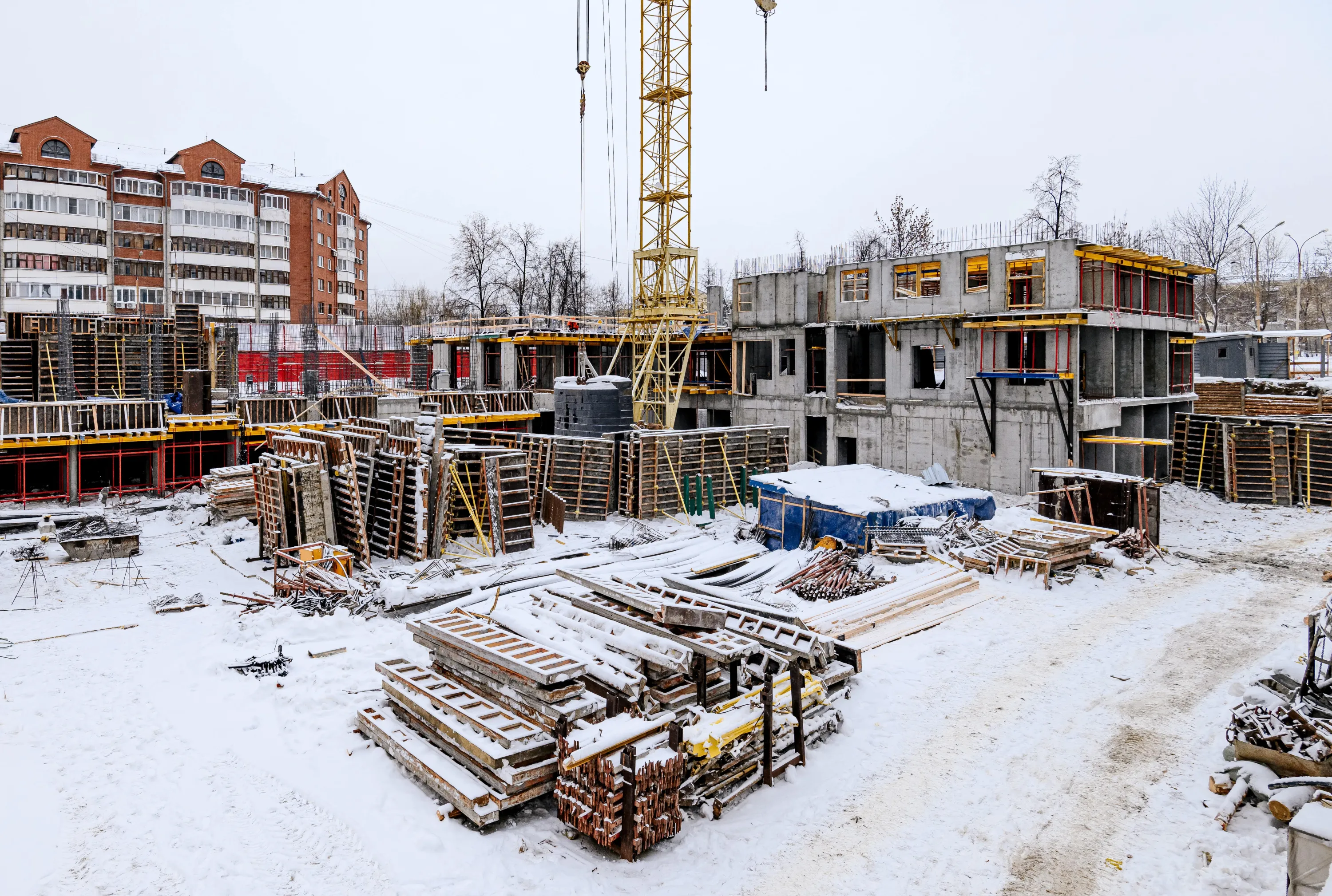 ЖК "Мир Труд Май" ход строительства