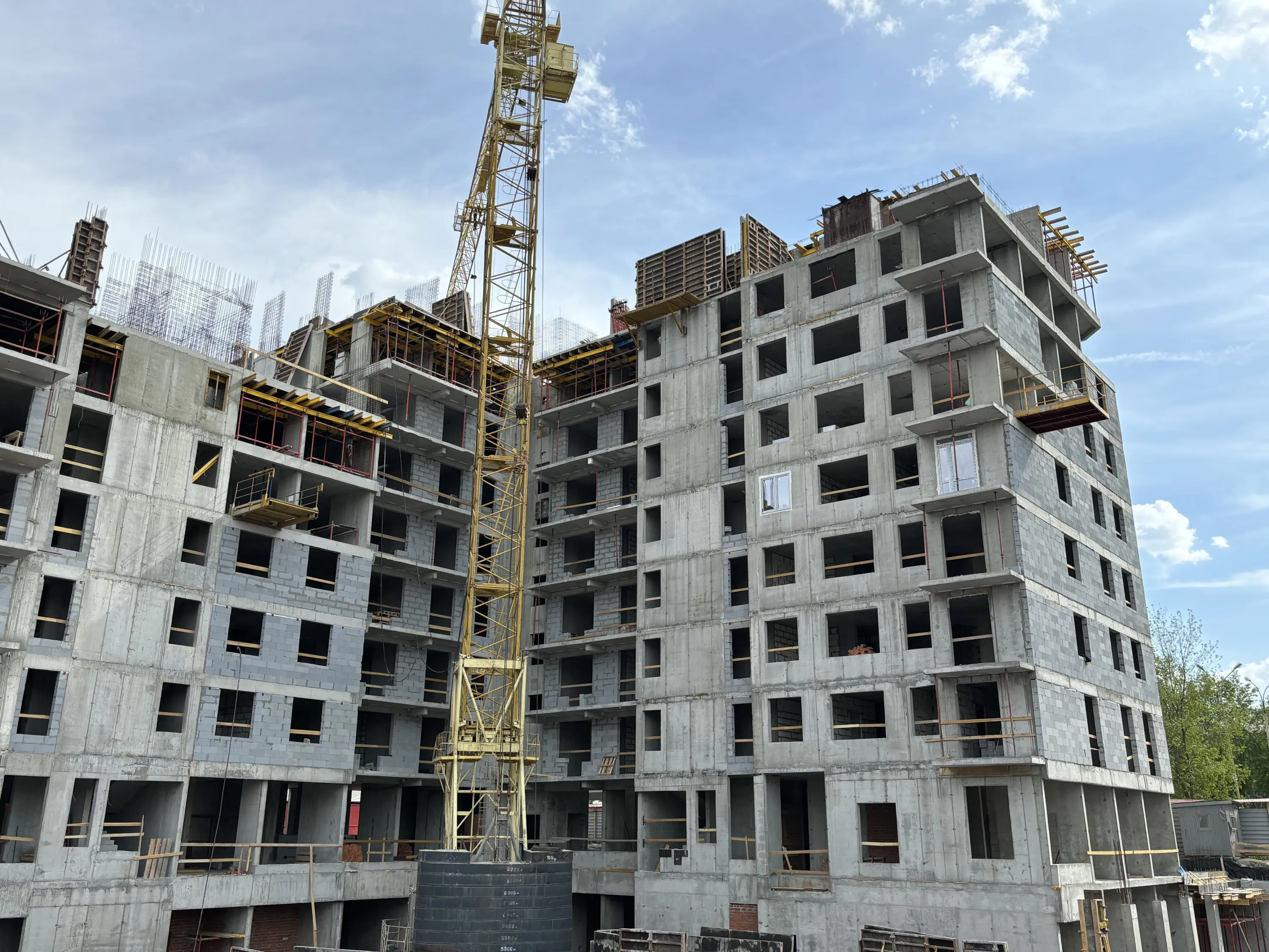 ЖК "Мир Труд Май" ход строительства