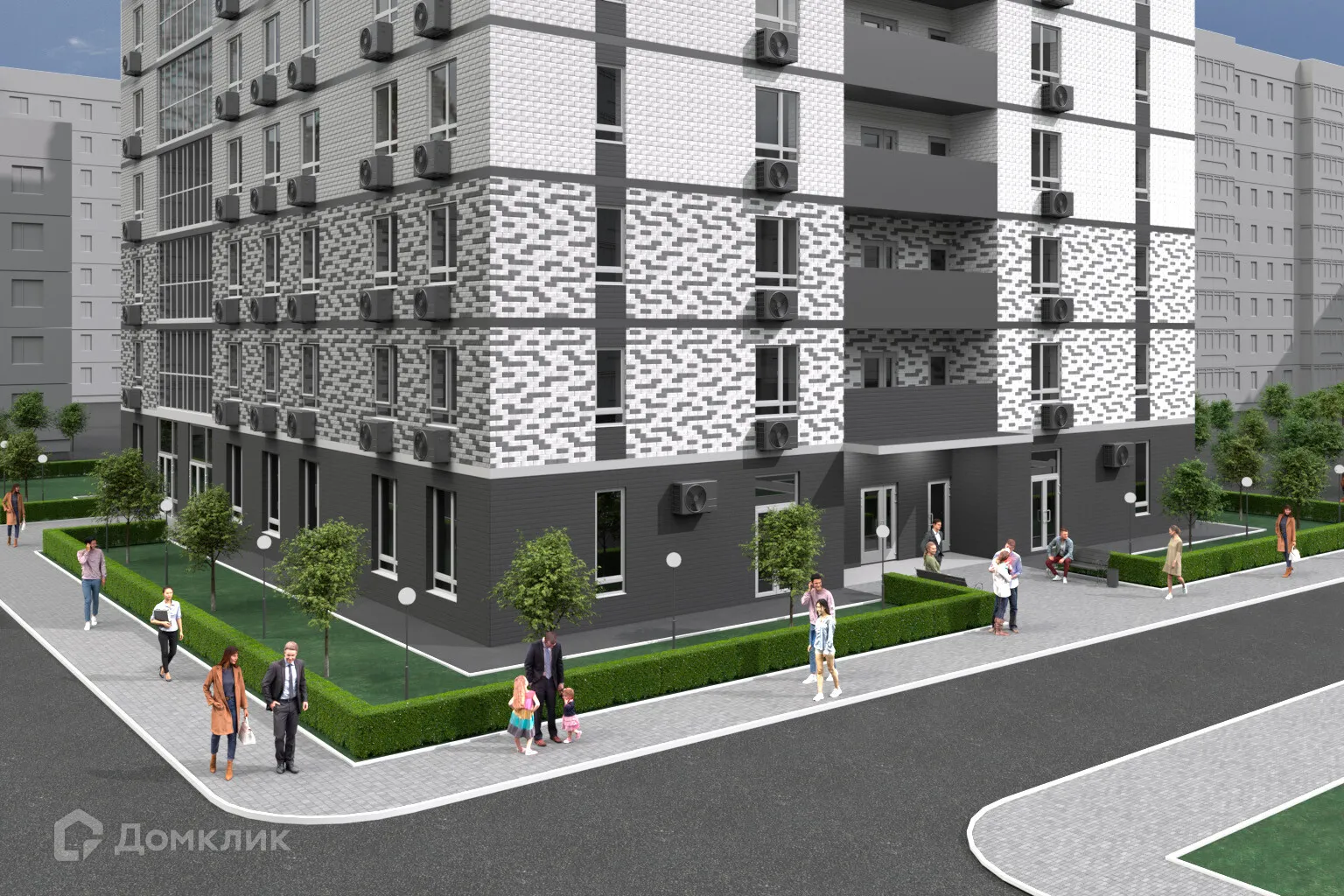 Планировка 3-комнатной квартиры 96.97 м² в ЖК СЕЛЕНА, г. Волгоград — фото 17