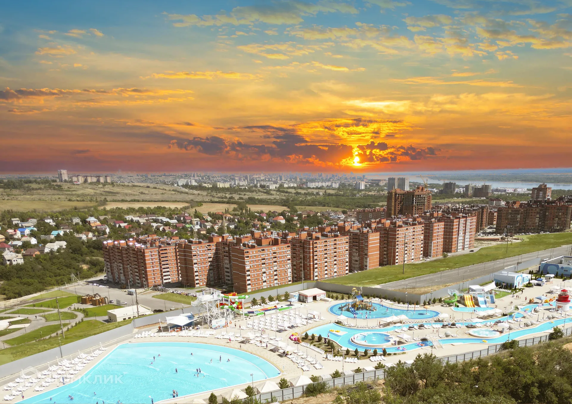 Планировка 1-комнатной квартиры 22.4 м² в ЖК Колизей, г. Волгоград — фото 3