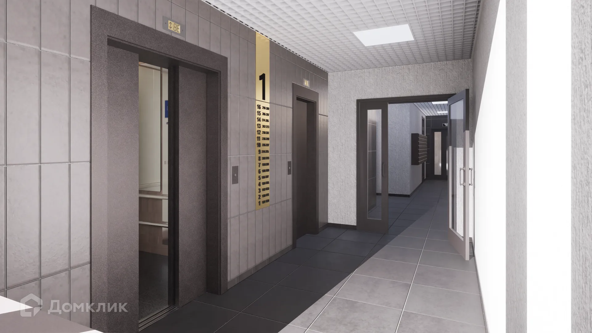 Планировка 1-комнатной квартиры 33.3 м² в ЖК Засекин, г. Волгоград — фото 14