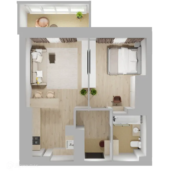 Квартира в ЖК 5 ВЕРШИН