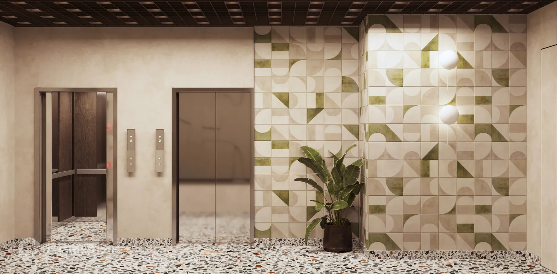 Планировка 2-комнатной квартиры 65.78 м² в ЖК Художники, г. Волгоград — фото 18