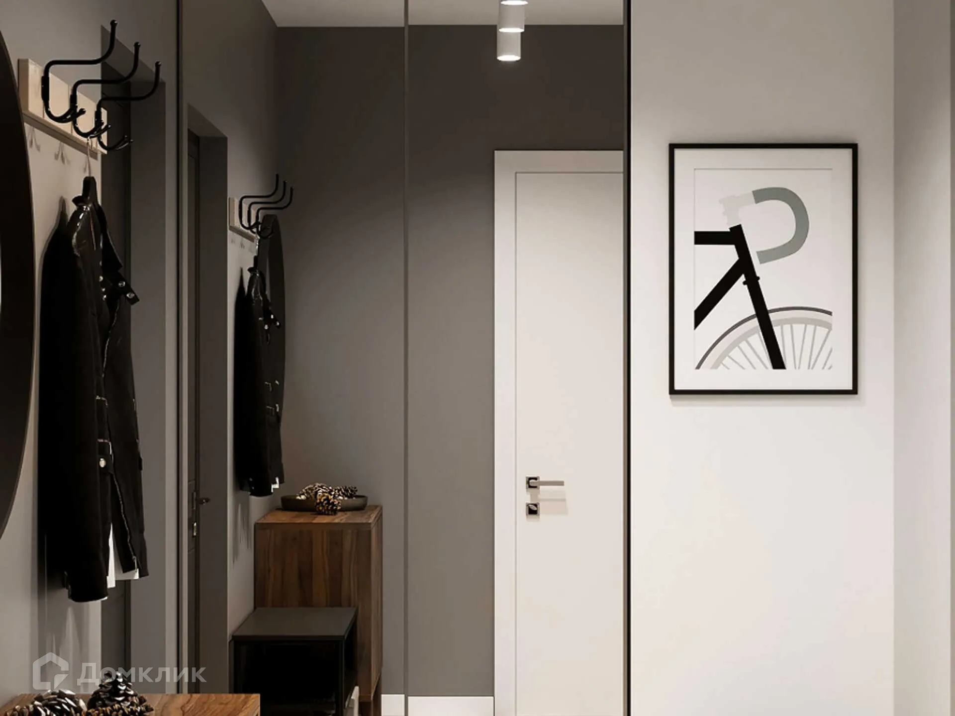 Планировка 1-комнатной квартиры 32.2 м² в ЖК Сияние Квартал на Шолохова, г. Ростов-на-Дону — фото 4