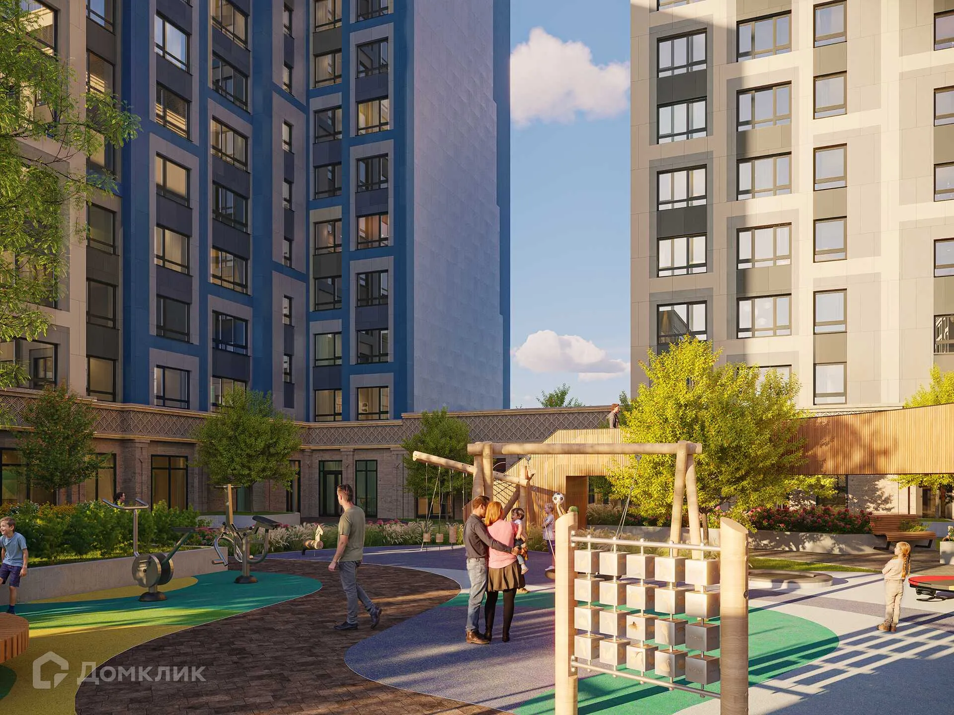 Планировка 1-комнатной квартиры 32.2 м² в ЖК Сияние Квартал на Шолохова, г. Ростов-на-Дону — фото 9