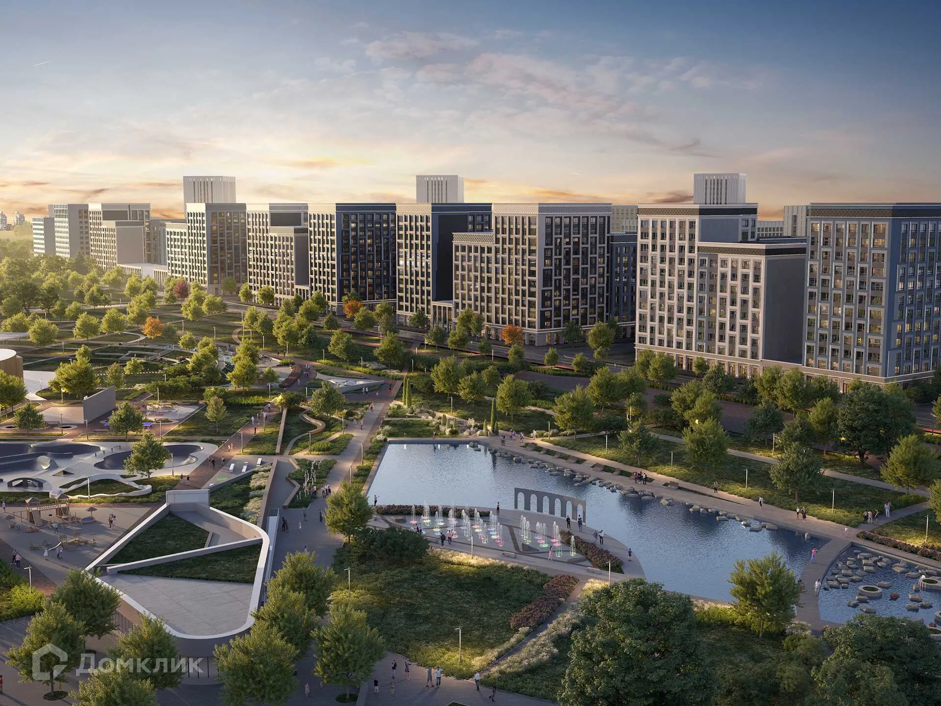 Планировка 1-комнатной квартиры 32.2 м² в ЖК Сияние Квартал на Шолохова, г. Ростов-на-Дону — фото 11